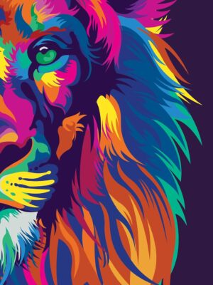 Bíblia Sagrada – NVT Pop Flex Lion Colors
