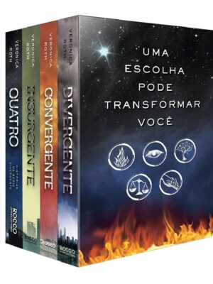 Box Divergente C/ 4 Livros da Saga